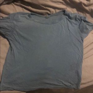 Brandy Melville/John Galt Blue Basic Tee